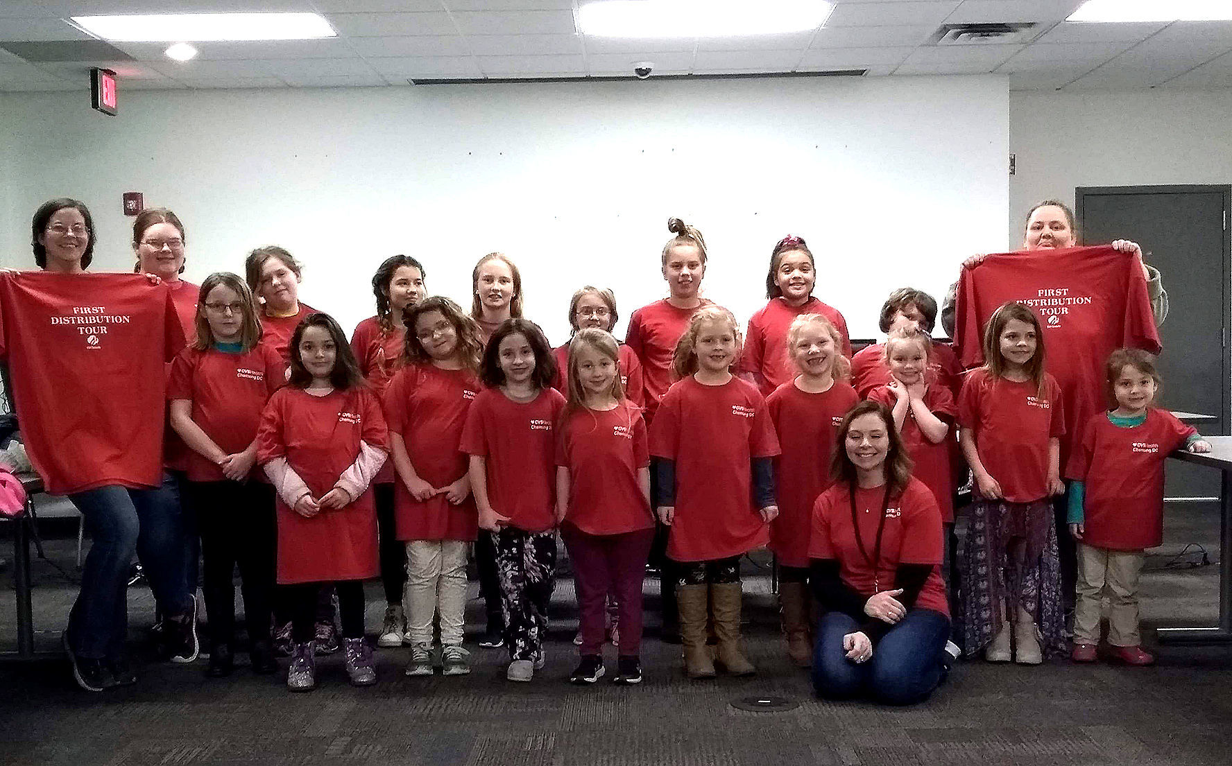 Girl Scouts tour local company